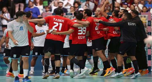 كرة يد.. موعد مباراة مصر وإسبانيا في ربع نهائي باريس 2024